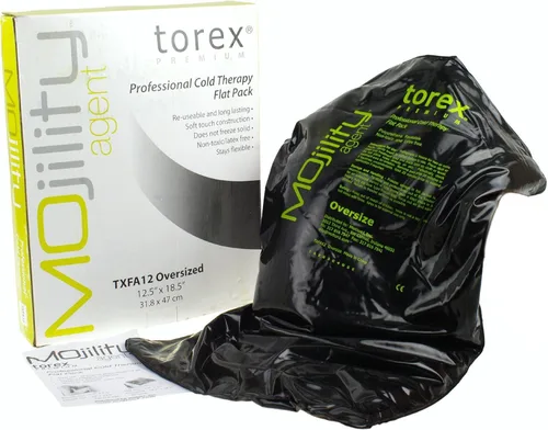 Paquete plano para terapia de frío profesional, negro, Torex , Negro, 1