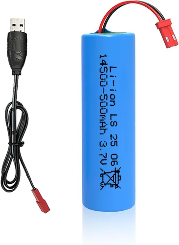 Vista 38 de Batería recargable de iones de litio de 3.7 V 5200 mAh, baterías de iones de litio de 3.7 voltios sin conector, paquete de batería recargable 18650