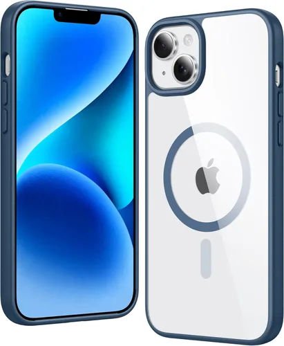 Vista 280 de FNTCASE para iPhone Air Case Clear: Fundas magnéticas para teléfono con protector de pantalla a prueba de caídas, compatibles con Magsafe, delgadas