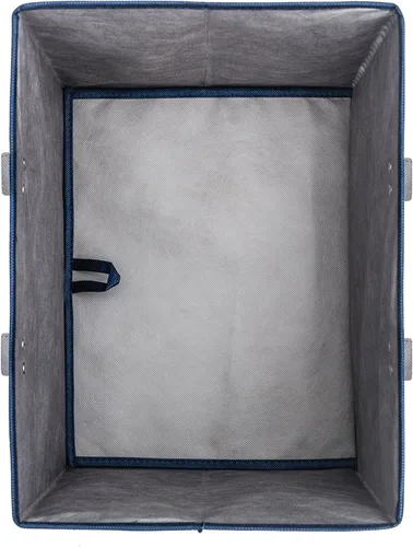 Vista 6 de PLANET E Bolsas de comestibles plegables reutilizables con parte inferior reforzada (paquete de 2)