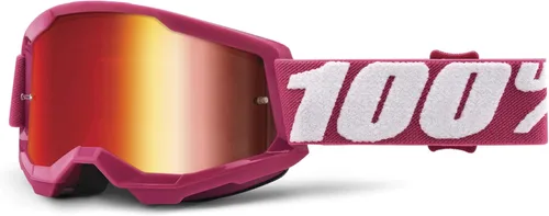 Vista 8 de 100% Strata 2 Youth Motocross & Mountain Bike Goggles - MX and MTB Racing Protective Eyewear