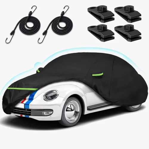 Vista 15 de Cubiertas de coche para Mini Cooper/Cooper S/Hardtop/Convertible 2 puertas 2002-2025, cubierta completa para auto Cooper impermeable 210T para todo