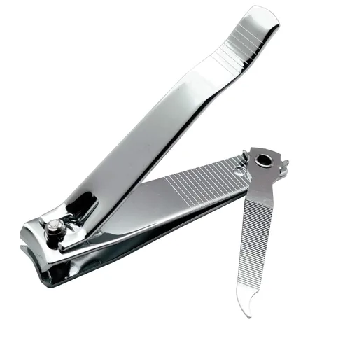 Vista 7 de Herramientas profesionales de manicura de acero inoxidable, regalo para mujer y hombre (Heavy Duty Nail Clipper, Plata)