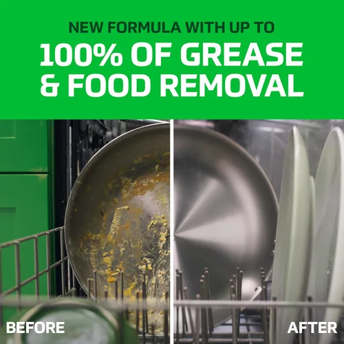 Vista 2 de Cápsulas Cascade Platinum Plus para lavavajillas, detergente para lavavajillas, jabón detergente para platos, Mountain, 19