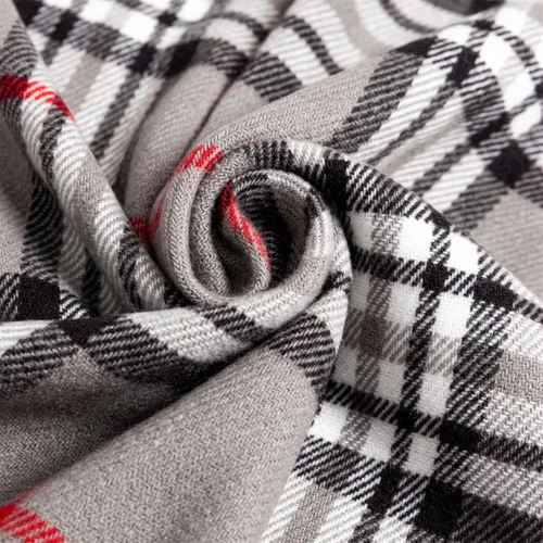 Vista 2 de AUSEKALY Bufanda para hombre y mujer, bufanda de cuello de cachemira, bufanda de invierno a cuadros, bufanda de otoño más suave, clásica, cálida
