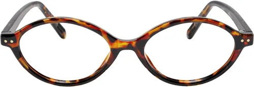 TIJN Olisa Blue Light Blocking Glasses for Women Men,Oval Glasses Frame Bluelight Glasses for GamingComputerScreen