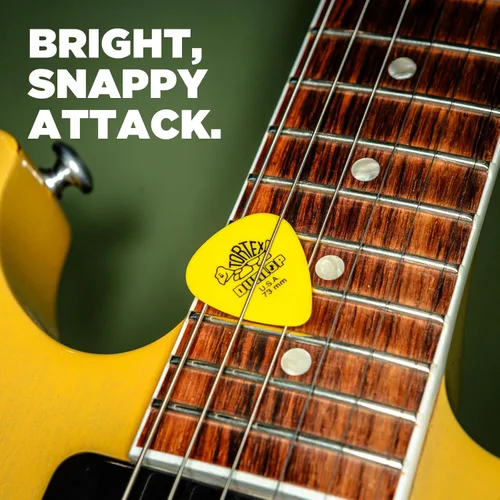 Vista 3 de Jim Dunlop Tortex Standard Pick .50MM - Paquete de 12