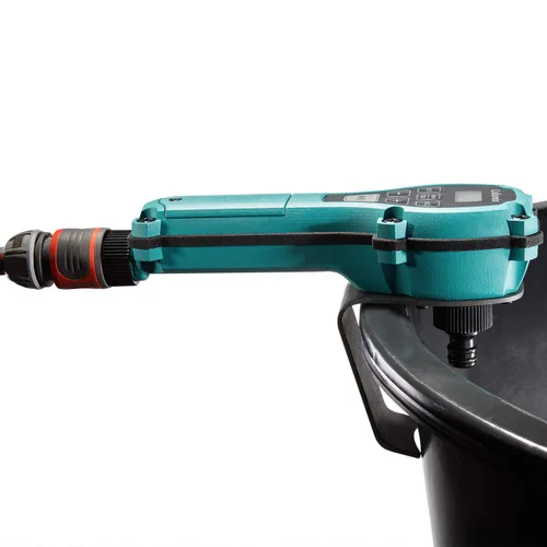 Vista 3 de COLLOMIX Dispositivo de dosificación de agua - Medidor de agua de precisión AQiX para mezcla de materiales con tope de flujo automático y conector