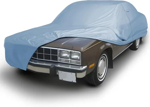 Vista 43 de iCarCover Funda Premium para Automóvil para Ford Mustang Coupe Convertible GT Mach 1 Saleen Fastback SOV 1979-2004, de Servicio Pesado, Impermeable