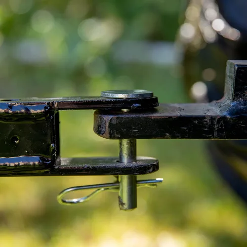 Vista 7 de YUTRAX® HC1750 Remolque, remolque de servicio pesado, capacidad de carga de 1750 libras, construcción de acero resistente, transporte de 28 pies