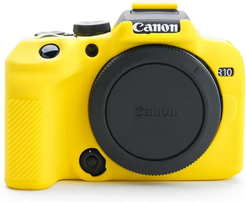 Vista 11 de Rieibi EOS R10 - Funda de silicona para cámara digital Canon eos R10 - Funda protectora de silicona para Canon R10 - Negro