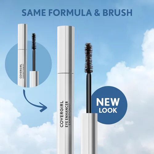 Vista 3 de COVERGIRL Eye Enhancer Exhibitionist Mascara 810 Negro/Marrón 0.3 fl oz (el embalaje puede variar)