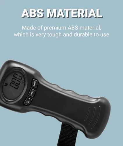 Vista 8 de Jectse Báscula de equipaje, 110.2 lbs110 libras, portátil, para viajes, para colgar, para lectura con bloqueo automático después del pesaje