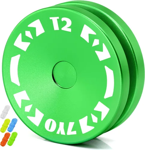 Vista 14 de T2 Looping Yoyo para niños, sensible principiante Yoyo profesional 2A Loop Yo yo para nivel de entrada + 5 cuerdas adicionales (negro)