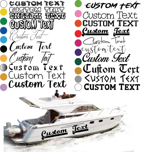 Calcomanías personalizadas con letras personalizadas, diseño personalizado de tu propio nombre, calcomanía de vinilo personalizada, parabrisas de
