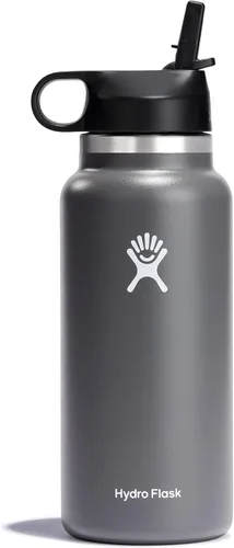 Vista 10 de Hydro Flask de boca ancha con tapa Flex de pajita de 24 onzas Agave