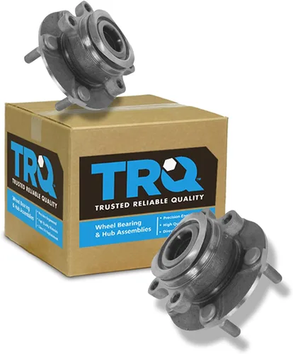 Vista 68 de Conjunto de buje y rodamiento de rueda trasera izquierda y derecha TRQ 2 piezas Compatible con Mazda CX-9 2007-2015 Todo Tracción
