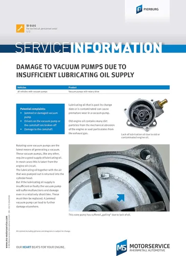 Vista 5 de Pierburg Bomba de vacío de freno OEM # 7.24807.33.0 - BMW OE #: 11667558344 - NUEVO