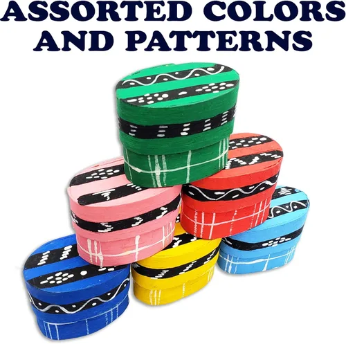 Vista 3 de 3 cajas con muñecas de preocupación de Guatemala, 6 muñecas súper lindas de problemas dentro de cada caja, preocupación a la gente, muñecas mayas