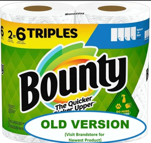 Vista 11 de Bounty Select-a-Size - Toallas de papel, color blanco, 12 rollos (paquete de 1)