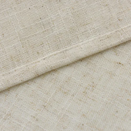 Vista 5 de Cortinas de cocina de lino Valea Home de 24 pulgadas de largo, cortinas rústicas de estilo granja para ventanas pequeñas, cortinas de cafetería