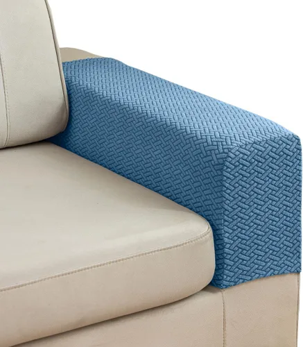 Vista 14 de Fundas de sofá para sofá seccional, fundas de cojín elásticas y lavables para sofá en forma de L, funda antideslizante resistente al desgaste Beige