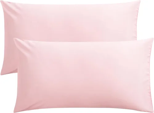 Vista 127 de FLXXIE Fundas de almohada de microfibra de tamaño estándar, fundas de almohada suaves con cierre de sobre, resistentes a las arrugas y manchas, Azul