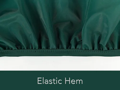 Vista 4 de Covermates Juego de funda ovalada para mesa o silla de bistró, material ligero, resistente a la intemperie, dobladillo elástico, fundas para mesa