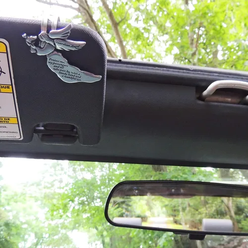 Vista 7 de Cathedral Art (Abbey & CA Gift Clip para visera de ángel de la guarda, multicolor)