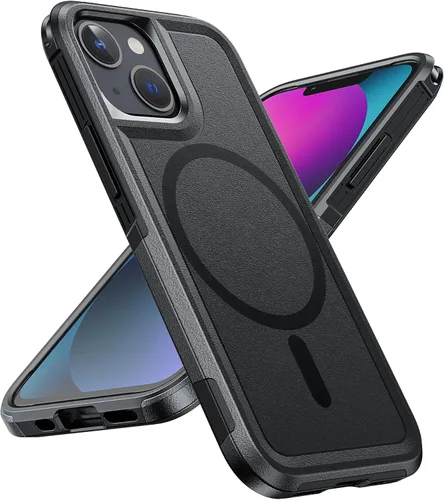 Vista 206 de FNTCASE para iPhone Air Case Clear: Fundas magnéticas para teléfono con protector de pantalla a prueba de caídas, compatibles con Magsafe, delgadas