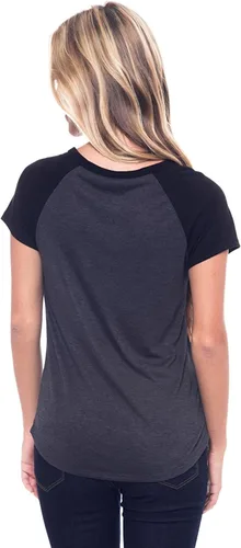 Vista 3 de Disney Camiseta Junior Mickey Mouse Peeking Out of Pocket Print Tee (M, Negro), Negro
