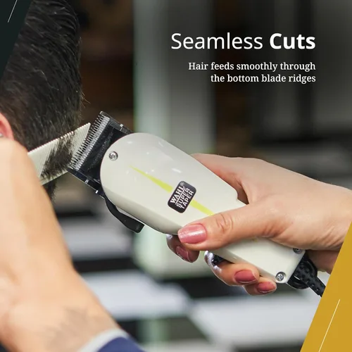 Vista 3 de Wahl Professional 1 mm – 3 mm 2 Hold Clipper Blade # 1006 – Ideal para Estilistas y Barbers profesional – incluye Aceite y tornillos