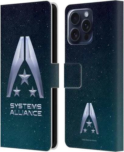 Vista 45 de Head Case Designs Officially Licensed EA Bioware Mass Effect Cerberus Logo Graphics Leather Wallet Case Compatible with Apple iPhone 7 Plus/iPhone 8