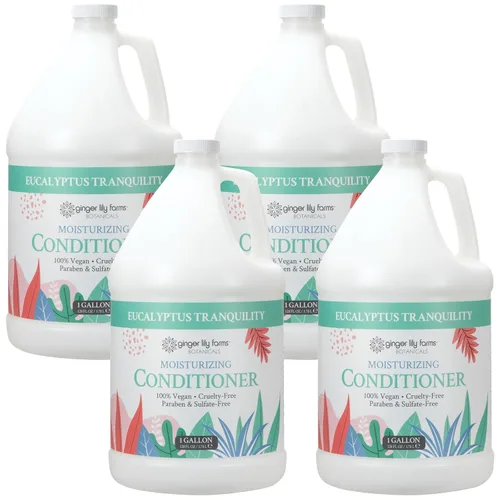 Vista 21 de Ginger Lily Farms Botanicals Acondicionador Hidratante para Cabello Seco, Coco Mango, 100% Vegano y Libre de Crueldad, Aroma de Coco y Mango, 12 Fl