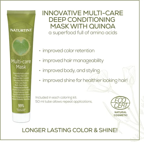 Vista 4 de Naturtint - Color de cabello para mujer 2N marrón negro - 5.45 onzas líquidas (paquete de 3)