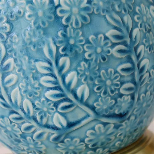 Vista 3 de Lamp for Desk Retro Ceramic Table Lamp Crack Bedside Lamp Indoor Living Room Bedroom Desktop Decoration Reading Table Lamp Desk Lamps for Home Office