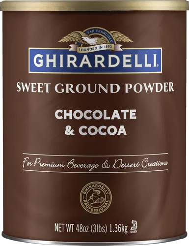 Ghirardelli Chocolate Dulce Molido y Cacao | 3 libras | Para Hornear y Postres