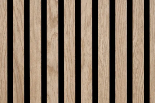 Vista 6 de Woody Walls Paneles de pared de madera acústica para decoración de paredes interiores, juego de 2 paneles de madera sin costuras para paredes, pared