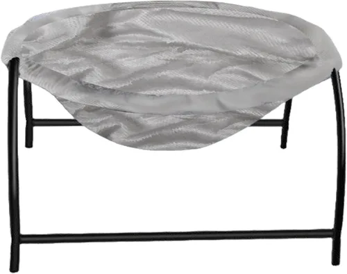 Vista 10 de Elevated Cat Hammock Bed, Breathable Mesh Swing Cat Bed, Removable Washable Pet Hammock with Stable Frame, Ideal for Indoor Outdoor Cats & Year