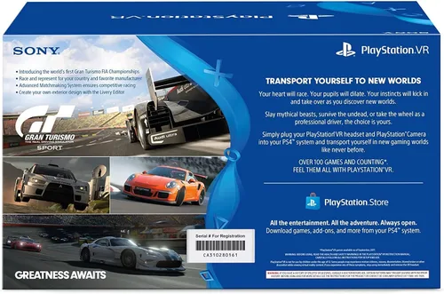 Vista 4 de Sony PlayStation VR Gran Turismo Sport Bundle CUH-ZVR2-GT renovado