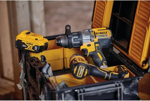 Vista 3 de DEWALT Taladro de martillo inalámbrico MAX XR de 20 V, sin escobillas, resistente de 1/2 pulgada, 3 velocidades, solo herramienta (DCD996B)