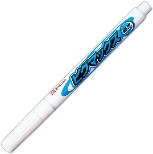 Vista 20 de Sakura Crepas Pigmax Fine Point ZPK-S10P Water-Based Pens, Blue, 10 Pens