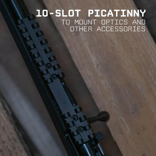 Vista 3 de Monstrum Soporte de riel Picatinny para rifles Savage Rascal