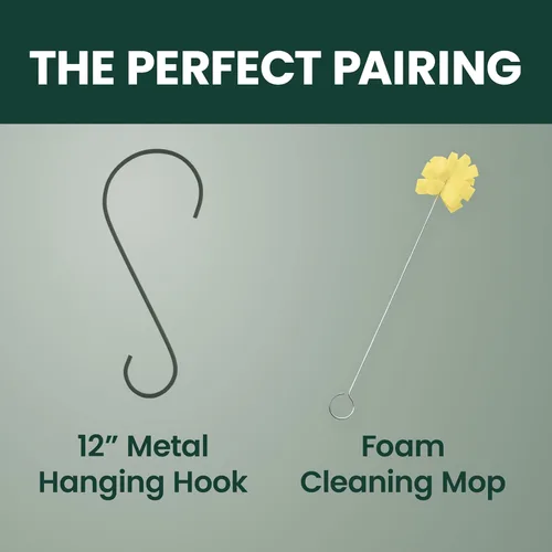 Vista 9 de Comedero para pájaros salvajes de gelatina Perky-Pet 253 Oriole, Paquete de 1, Rojo