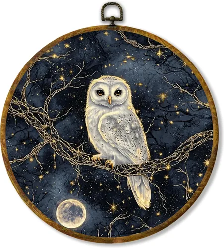 Vista 26 de Hiuwevt Decoración de pared ovalada rústica para el día de la lavandería, impresiones de lienzo retro con marco de perro de campo, decoración