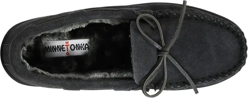 Vista 5 de Minnetonka - Pantuflas con suela rígida y forro de pelo para hombre