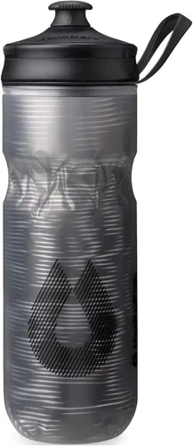 Vista 28 de HydraPak Botella Polar - Botella de agua deportiva Polar aislada - Libre de BPA, botella flexible deportiva y para bicicleta con asa