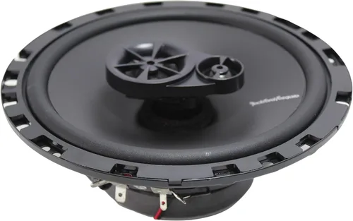 Vista 4 de Parlantes para auto New Rockford Fosgate R165X3 6.5" 180W 3 vías, cables coaxiales