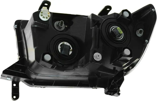 Vista 522 de TRQ Juego de Conjunto de Ensamble de Faros de 2 Piezas de Desempeño Halógeno con Marco Cromado Conductor y Lado del Pasajero Compatible con Mercedes