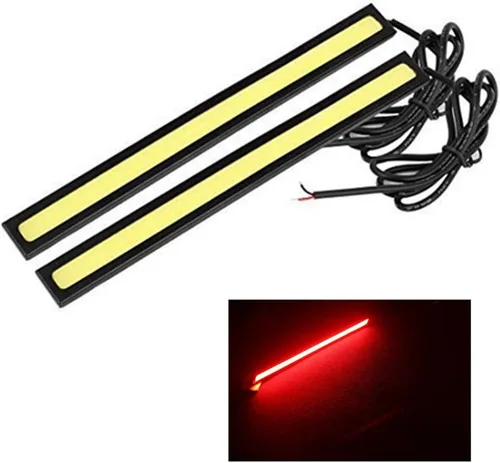 Vista 19 de BININBOX Luces LED COB superbrillantes de 6 W, 12 V, para conducción de niebla DRL, luz diurna, lámpara de circulación diurna, impermeable, delgada